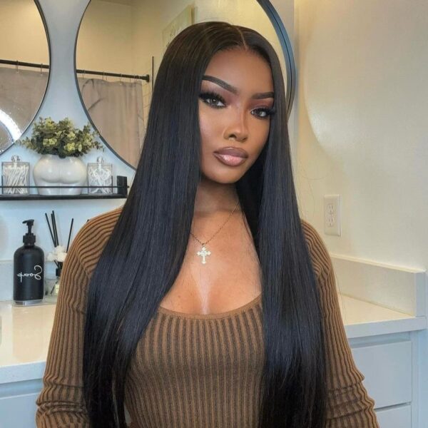 Natural Color Wig 4x4/13x4/13x6 HD Lace Front Wigs Breathable Cap Straight Wigs - 4x4 Lace / Yes / 20inch