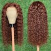 BOGO Sunber Reddish Brown Wet And Wavy 13*4 Lace Front Wigs Water Wave Pre-Plucked Human Hair Wigs - 16 / 13*4 Lace Frontal