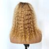 #5/27 Ombre Color Bob Wigs Curly HD Lace Front Human Hair Wig - 13x6 Lace / 10 inch