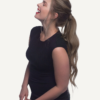 ponytail - #10 ash blonde. - 14 inches