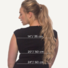 ponytail - #14 medium blonde. - 14 inches