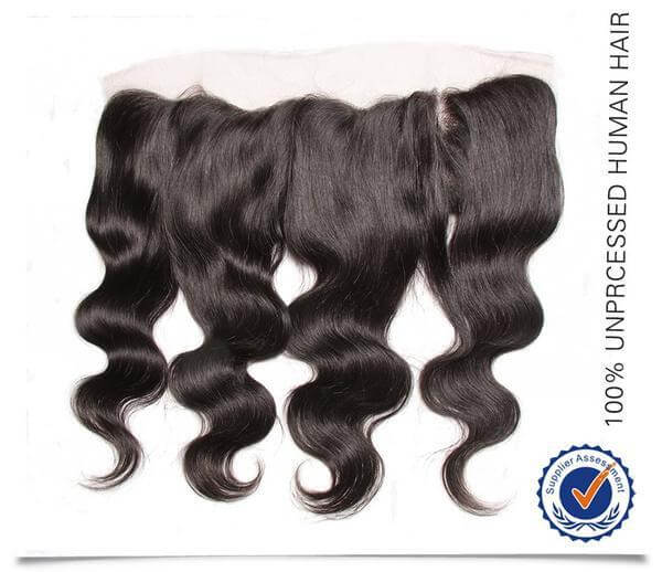 Sunber Hair Indian Body Wave 3 Bundles with 13*4 Ear to Ear Full Lace Frontal Closure, 8A Hotsale Virgin Hair - 18 18 18+16