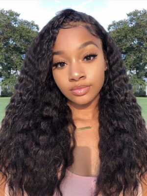 Sunber Hair Brazilian Water Wave Hair 4 Bundles, 100% Virgin Human Hair Weave - 20 20 20 20inch