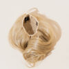 vegan fiber messy bun - honey blonde.