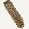 curly ponytail - #10 ash blonde. - 14 inches