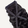 curly ponytail - #1b natural black. - 14 inches