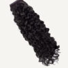 curly ponytail - #1b natural black. - 14 inches