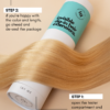 invisible clip-in hair extensions #1b natural black. - 24" / Extra Volume