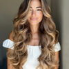 tape-in hair extensions #6r12 dirty blonde rootmelt. - 20"/50g / Invisible