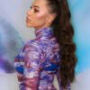 ponytail - #4 medium brown. - 14 inches