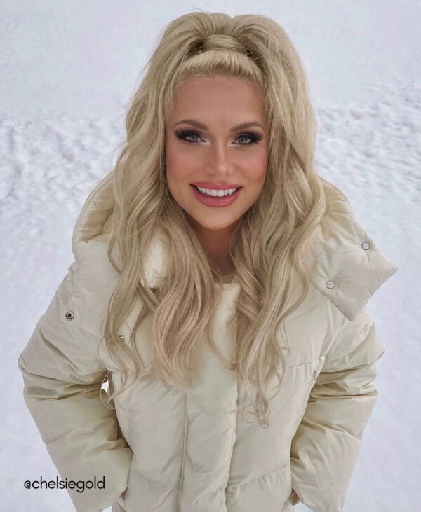 ponytail - #613 light blonde. - 14 inches