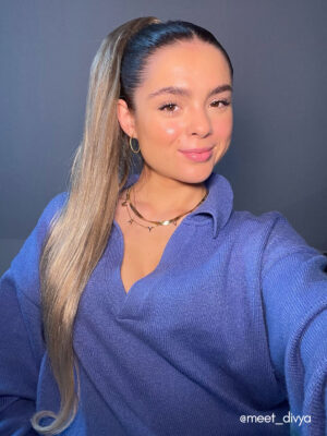 ponytail - #10 ash blonde. - 14 inches