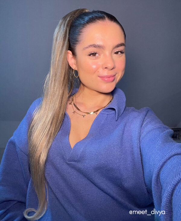 ponytail - #10 ash blonde. - 14 inches