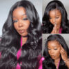 Extra 70% OFF | Sunber Deep Parting 7×5 Bye Bye Knots Pre-Cut Lace Body Wave Wig Human Hair - 22 / 13*6 Pre Everything