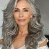 tape-in hair extensions salt & pepper. - 14"/50g / Invisible