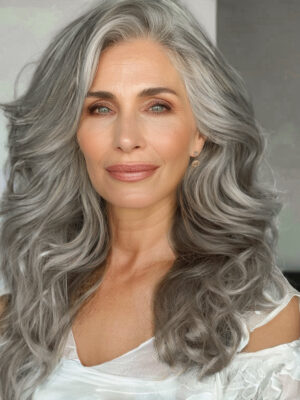 tape-in hair extensions salt & pepper. - 14"/50g / Invisible