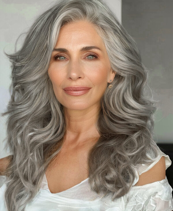 tape-in hair extensions salt & pepper. - 14"/50g / Invisible