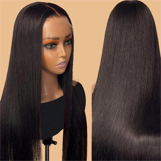 Faba 40 Inch Super Long Human Hair HD Front Lace Wig - 5x5 / 40