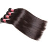 Brazilian Straight Hair 4 Bundles with 13*4 Lace Frontal, 8A Grade Sunber Virgin Hair - 10 10 12 12+10 / 13*4 Lace Frontal