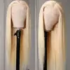 613 Blonde Straight Wig 180% Density Wig 360 Transparent Lace Front Wigs - 360 Lace / 150% / 26inch