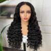 Sunber 5*5 Glueless HD Lace Closure Wig Deep Wave Human Hair Wigs - 16 / 200%