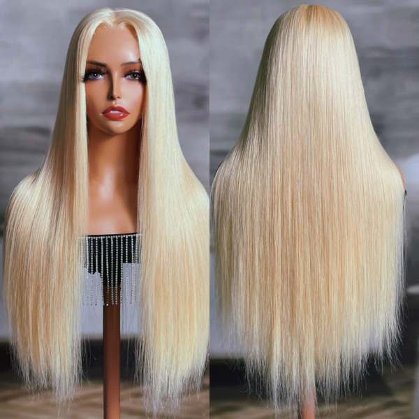 Sunber 613 Blond 13x4 HD Lace Front Wig Melt All Skin Glueless Human Hair Wigs - 14