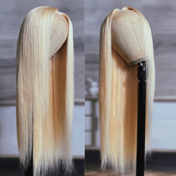 Sunber 613 Blond 13x4 HD Lace Front Wig Melt All Skin Glueless Human Hair Wigs - 14