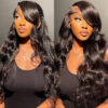 Extra 70% OFF | Sunber Deep Parting 7×5 Bye Bye Knots Pre-Cut Lace Body Wave Wig Human Hair - 22 / 13*6 Pre Everything