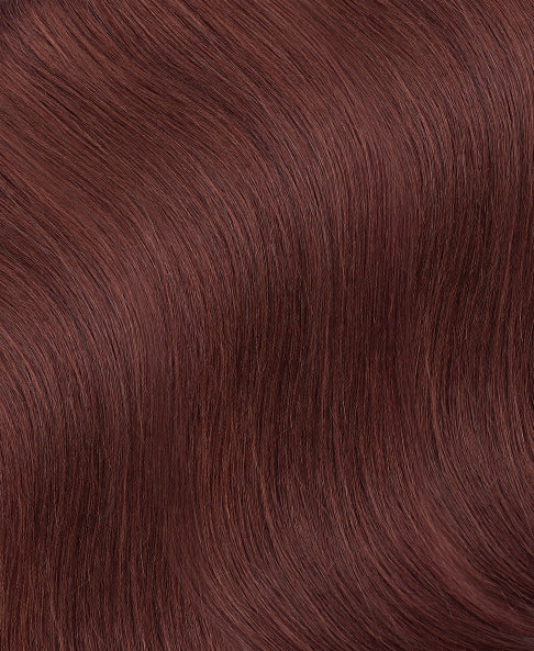 clip-in hair extensions #33 auburn. - 28" / Extra Volume