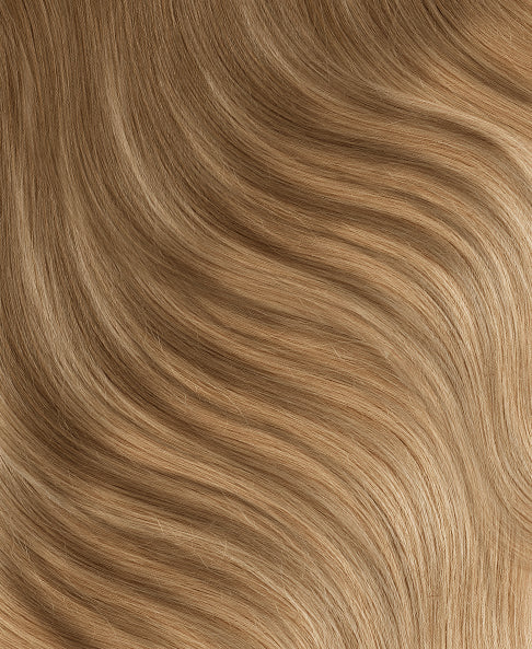clip-in hair extensions #7r14 teddy blonde balayage. - 14" / Classic