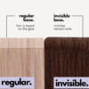 tape-in hair extensions #6r12 dirty blonde rootmelt. - 20"/50g / Invisible