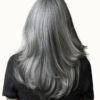 tape-in hair extensions salt & pepper. - 14"/50g / Invisible