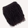 clip-in hair extensions 3C #1b Natural Black - Classic / Invisible base / 24"