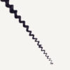kinky (4A curls) clip-in extensions #1 jet black. - 24" / Regular / Classic
