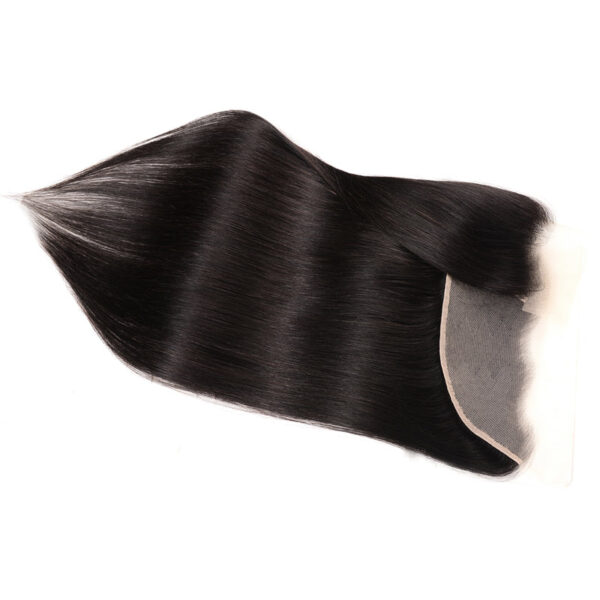 Sunber Hair Straight Hair 3 Bundles with 13*4 Transparent Ear to Ear Frontal Closure - 24 26 28+20