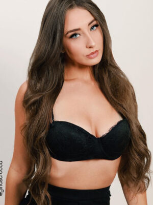 clip-in volumizer #6 light brown. - 14" / 1 x Extra-large weft